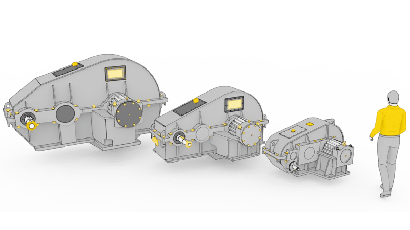 Тяжелые крановые редуктора