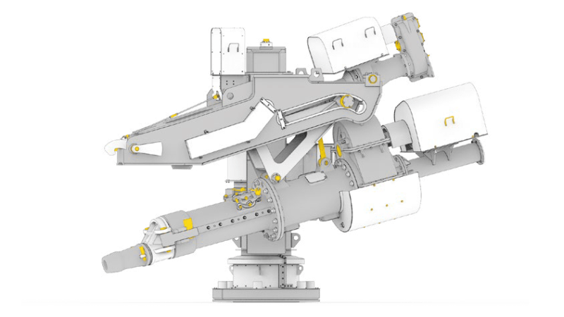 Машина закрытия чугунной лётки МЗЧЛ-Э6-035
