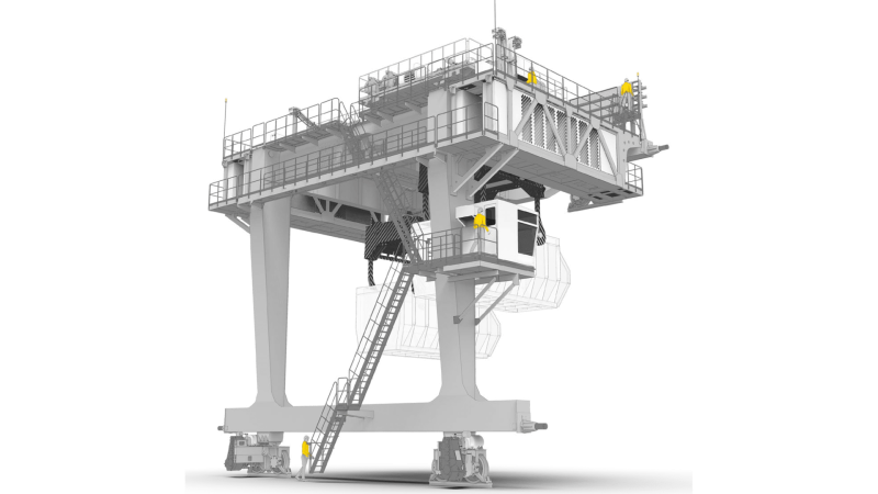 Машина для завалки скрапа в конвертер
