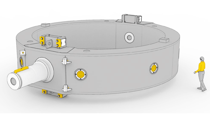 Опорное кольцо конвертера