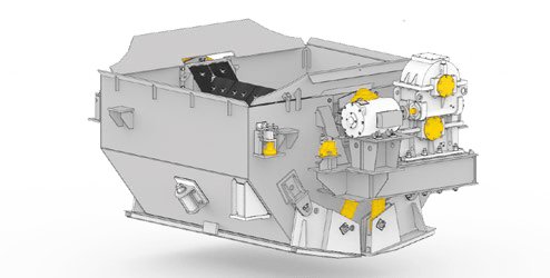 Привод разгрузки, бункер и узлы взвешивающего устройства