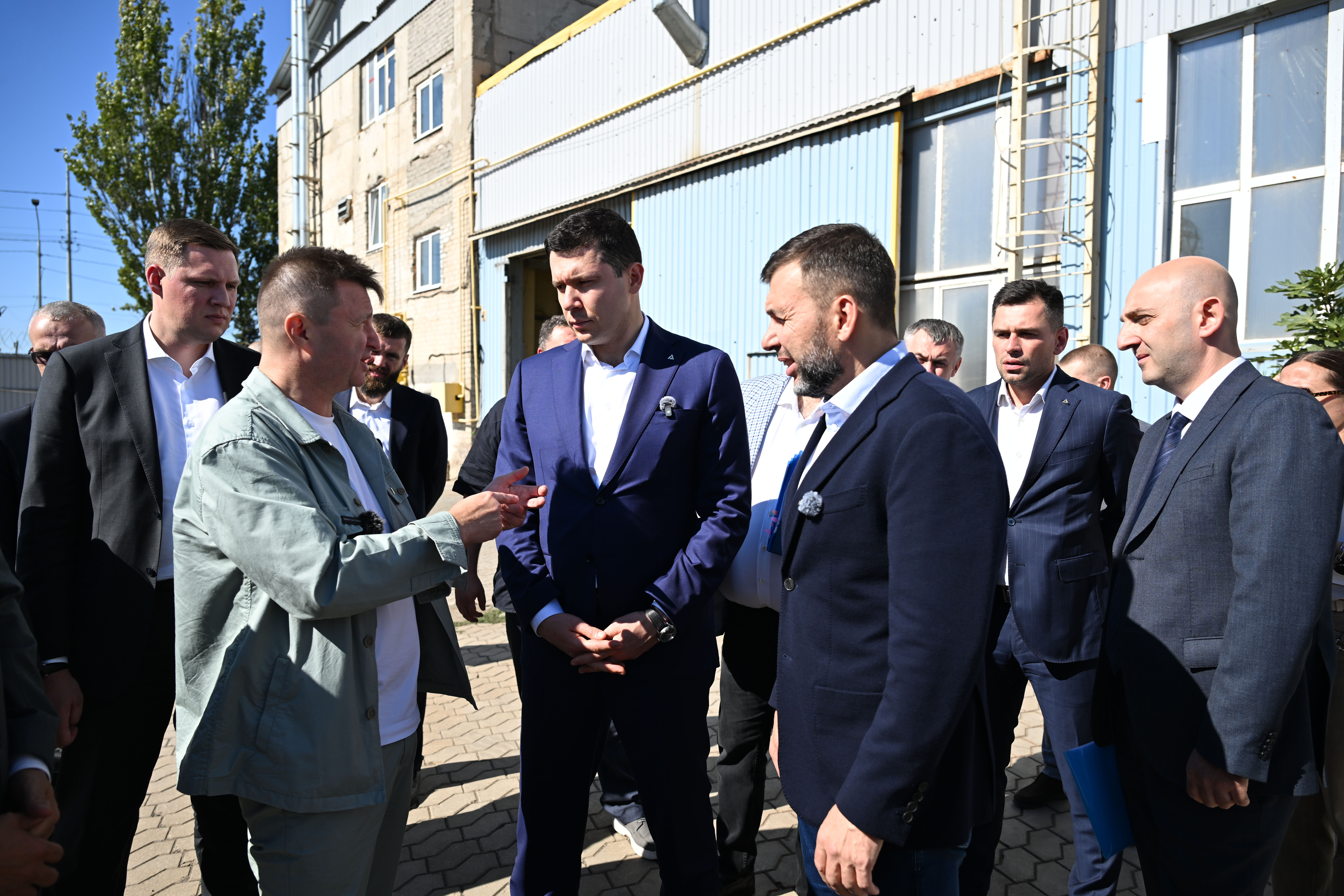 Визит Министра Торговли и Промышленности в Мариуполь